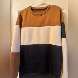 SHEIN Black and Orange Apparel